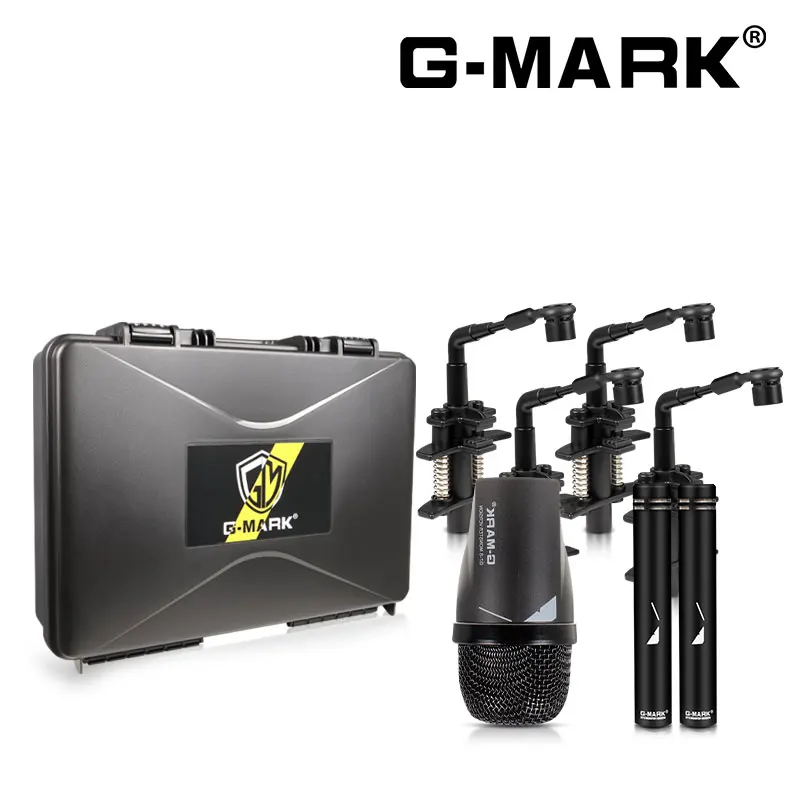 G-MARK GDM7 Китай Оптовая Продажа инструментный микрофон комплект профессиональный барабанный с