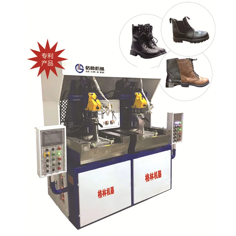 
Full automatic Dual density combat boots military boots injection moulding machine 