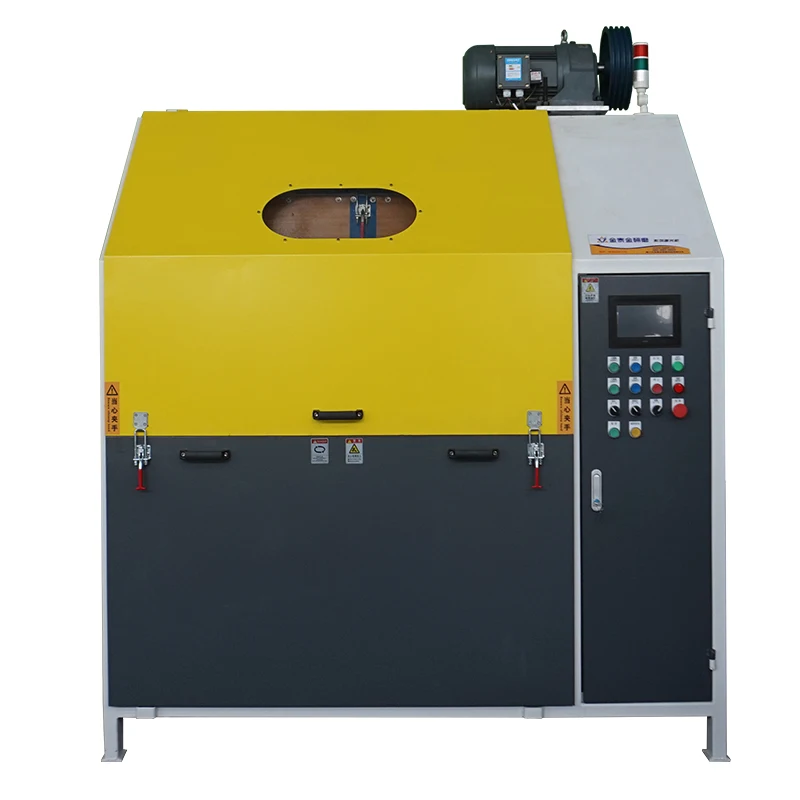 Rotary vibrator polishing/grinding/finishing machine for mass metal surface treatment