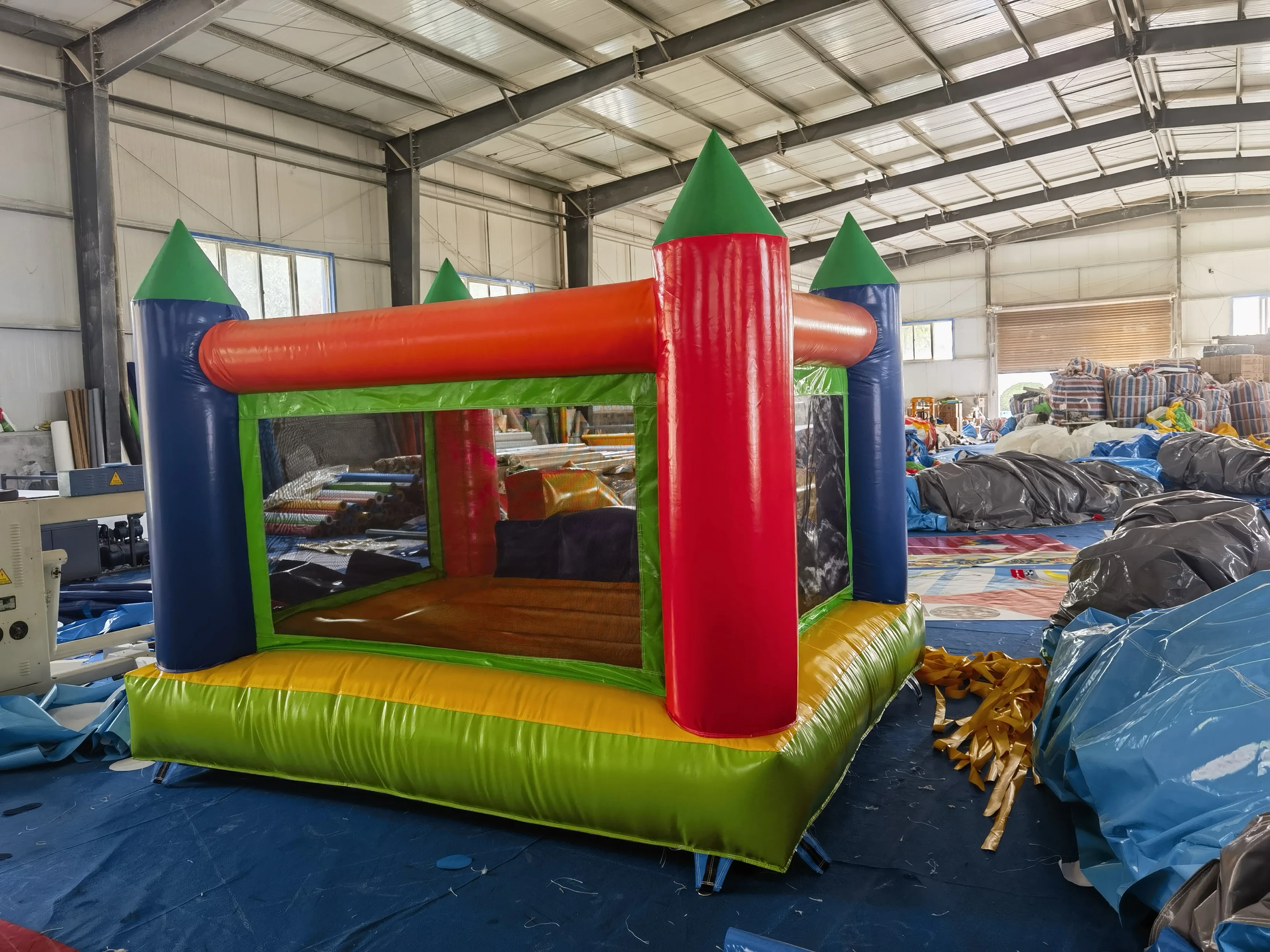 3mx4m Inflatable Jumper Bounce House Teenagers School Party Jumping Inflatable Castle with Slide