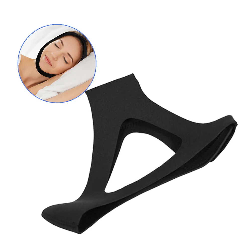 Comfortable Stop sleeping Apnea Jaw Support Anti Snoring Belt chin strap