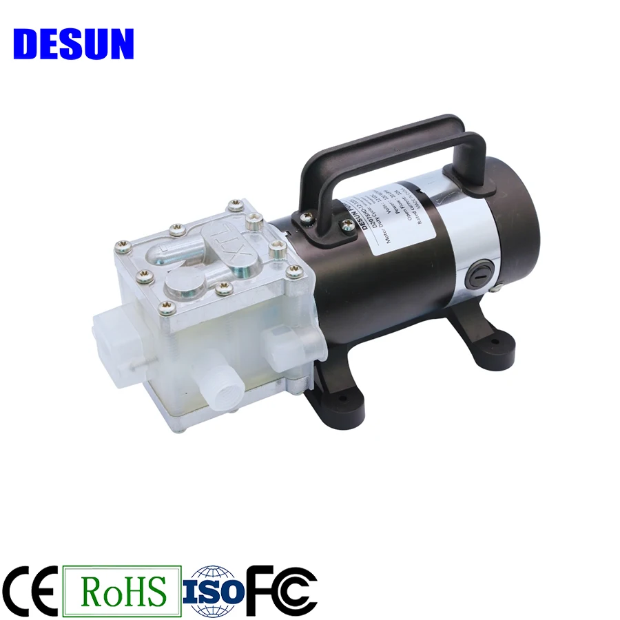 large flow 120W 20L/Min 12V/24V Mico Dc Diaphragm Electric Wine Pump food grade pump