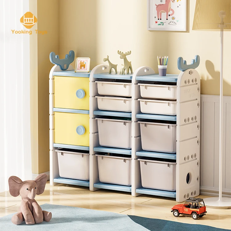 
Living Room Furniture Kids Cabinets Storag Kid Clothes Toy Cabinet High Capacity Children 5 Models Plastic Storage Cabinet 