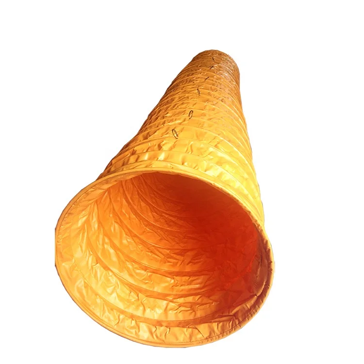 59 inch PVC Flexible Mine Ventilation Duct Hose Tarpaulin Manufactory Mining