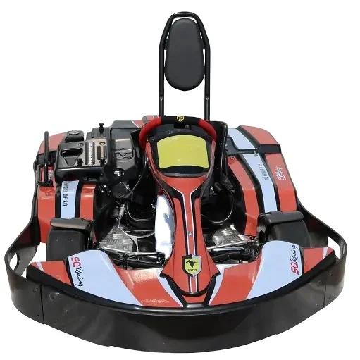 2020 Professional simple rental go kart new gasoline karts with adjustable throttle and brake pedal