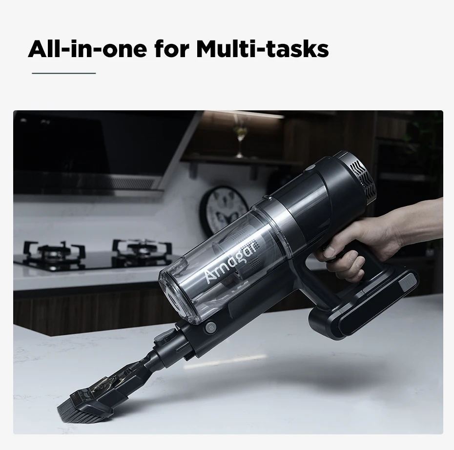 
2021 New Arnagar V12 Powerful Suction Cyclone/Hepa Filter cleaner dust Aspirator Handheld Wireless Vacuum Cleaner 