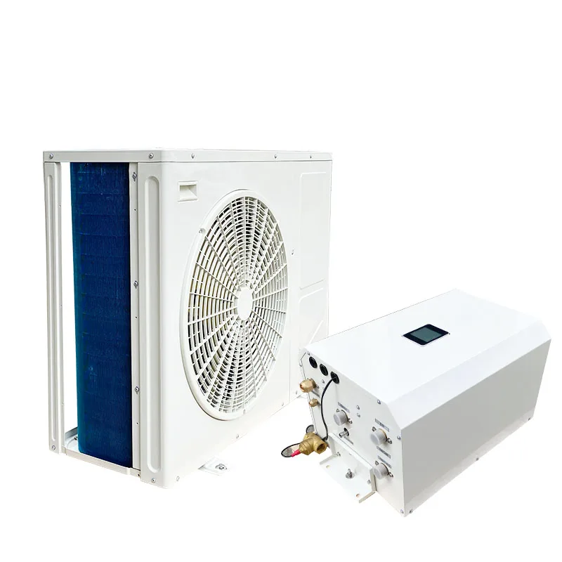 Wholesale Oem EVI 9KW Wifi R410a split Air source heat pump Water Monoblock heaters Heating Cooling System
