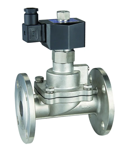 Газовый электромагнитный клапан серии PS из нержавеющей стали G1/2 дюйма -- 2 дюйма, паровой клапан высокой температуры