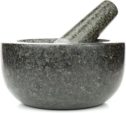 Kitchen Tools Mortar and Pestle Set Portable Handmade Marble Mortar and Pestle Spice Crusher Mortar and Pestle
