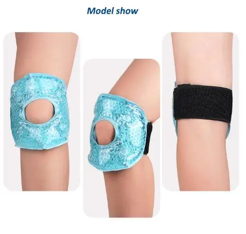 Hot Selling Adjustable Reusable Compress Gel Ice Wraps with Cold Hot Pack Personal Health Care Knee Ice Packs