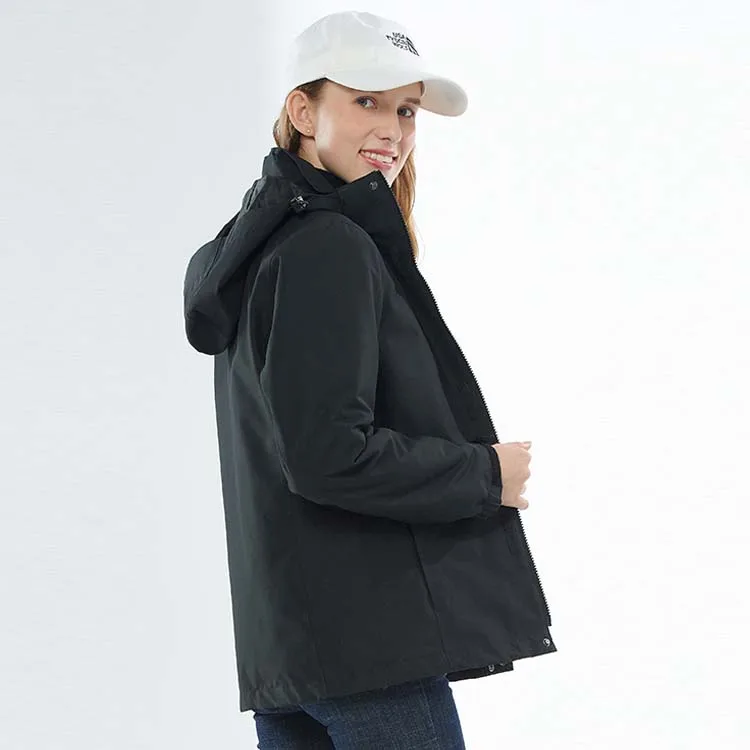 Women Winter 3 In 1 Outdoor Waterproof Ski Wear Jacket