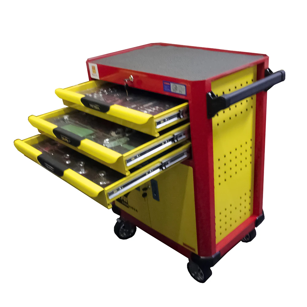 158PCS tools professional mechanic tool set tool rachet wrench screwdriver cabinet trolley