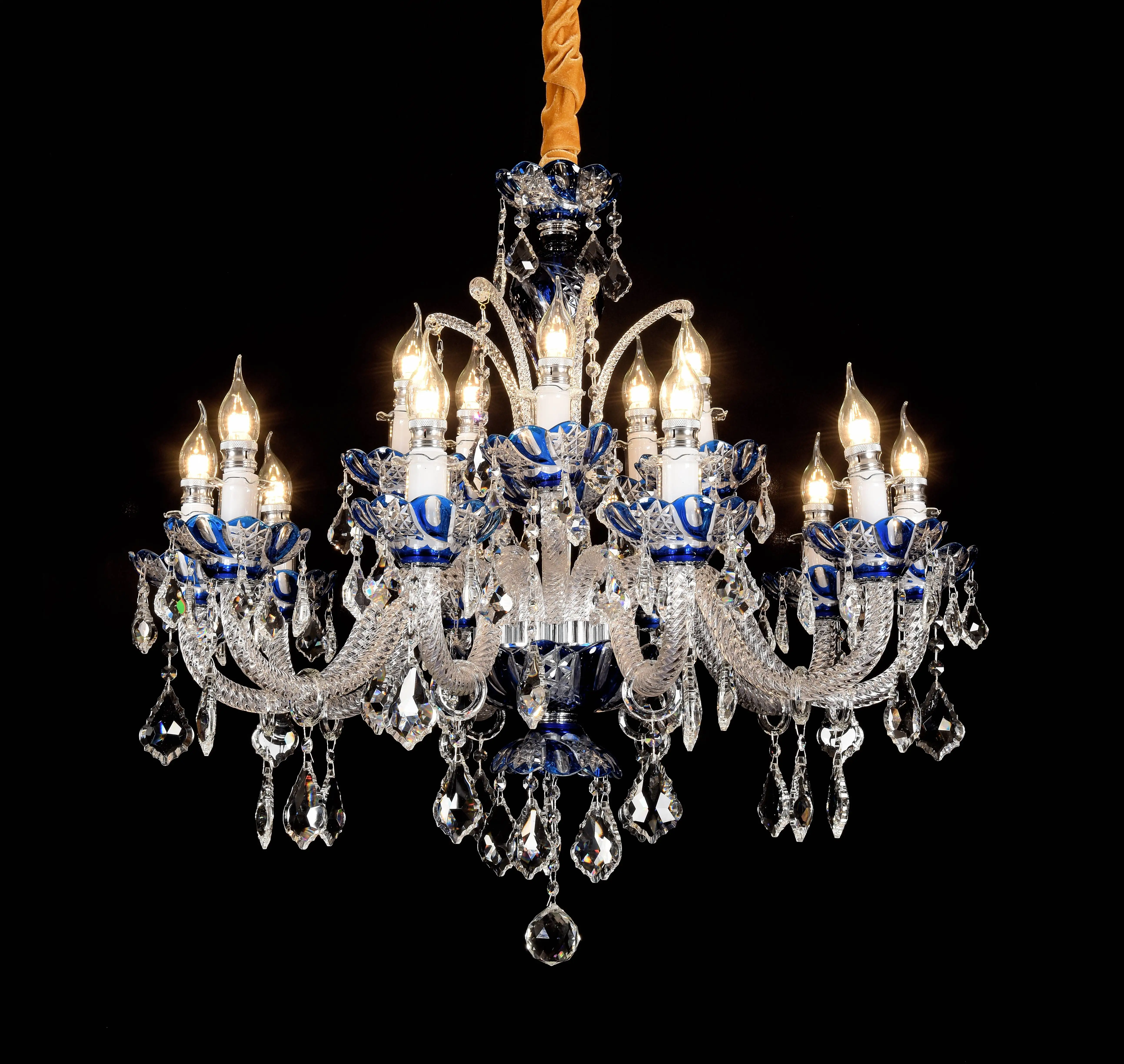 Crystal Chandelier 5 Lights Crystal-Like Acrylic Clear Color