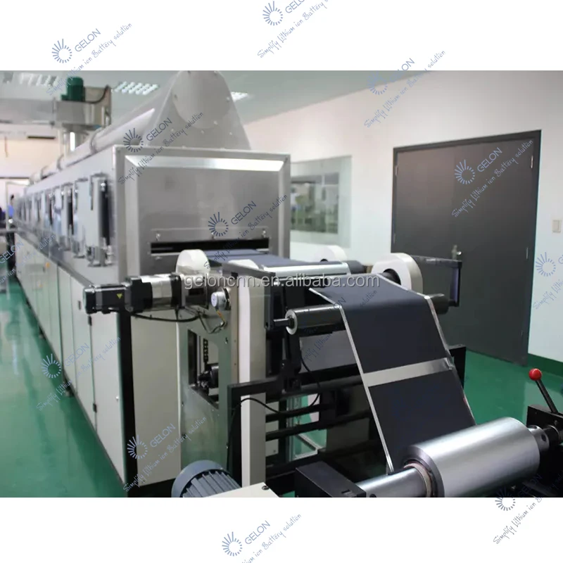 Precision Single Layer Slot Die Coating Machine Lithium Battery Production Line