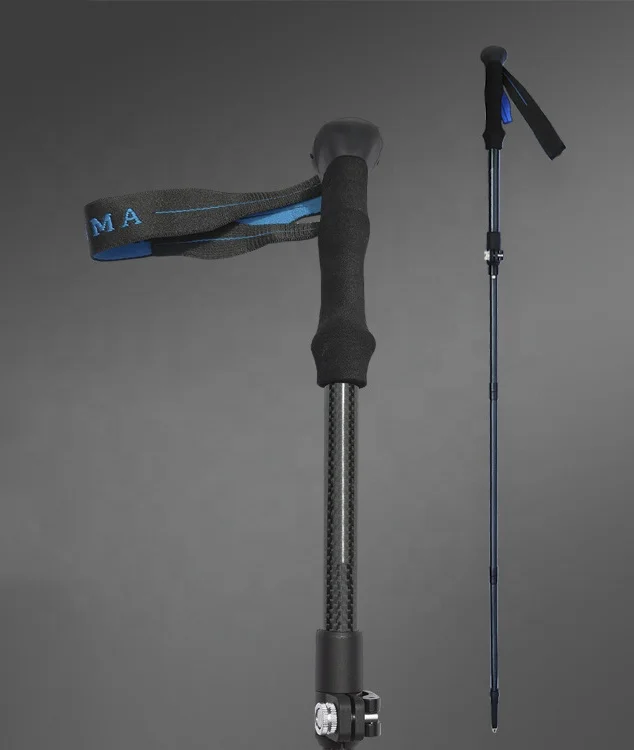 Amazon best seller Popular custom Outdoor Cross Country ski stick Alpine Aluminium Ski Poles wholesale