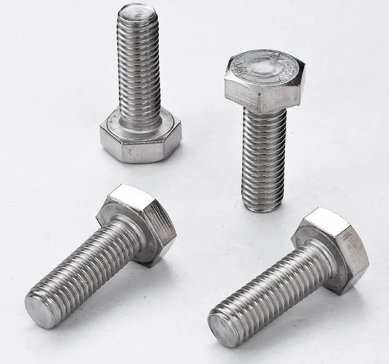OEM ISO standard din933 6mm-360mm,3/8'-20' carbon steel machine parts hex hexagon head bolts stainless steel hex bolt