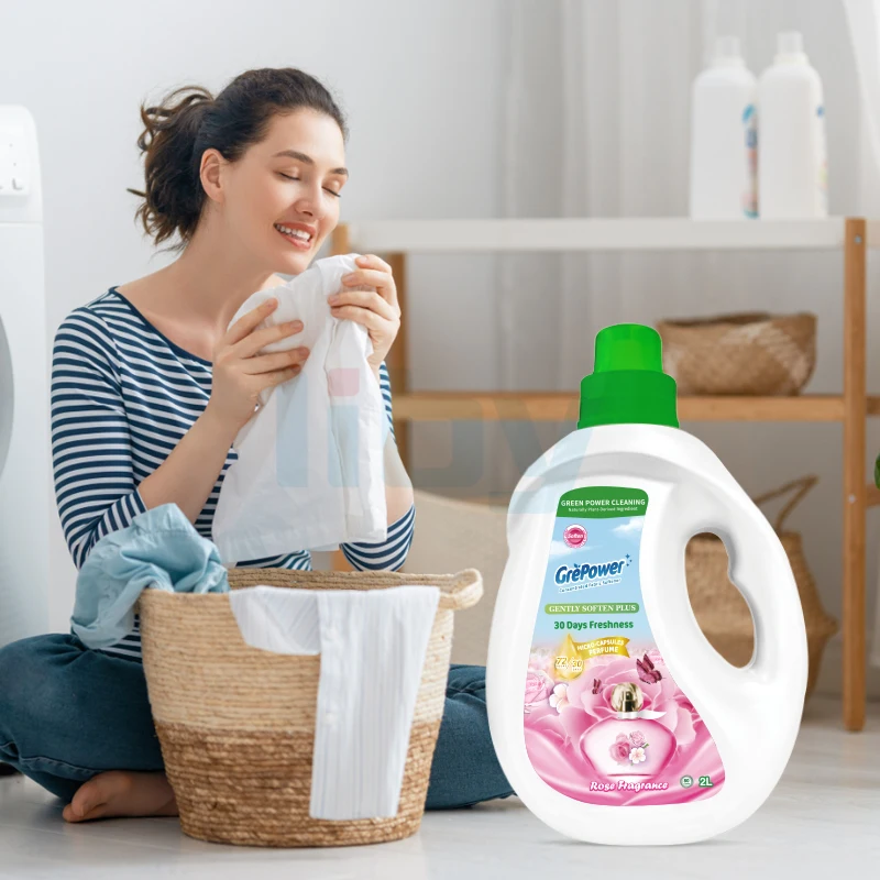 Liby Grepower New arrive 2L eco friendly long-lasting nice scent customize laundry fabric softener conditioner liquid after wash