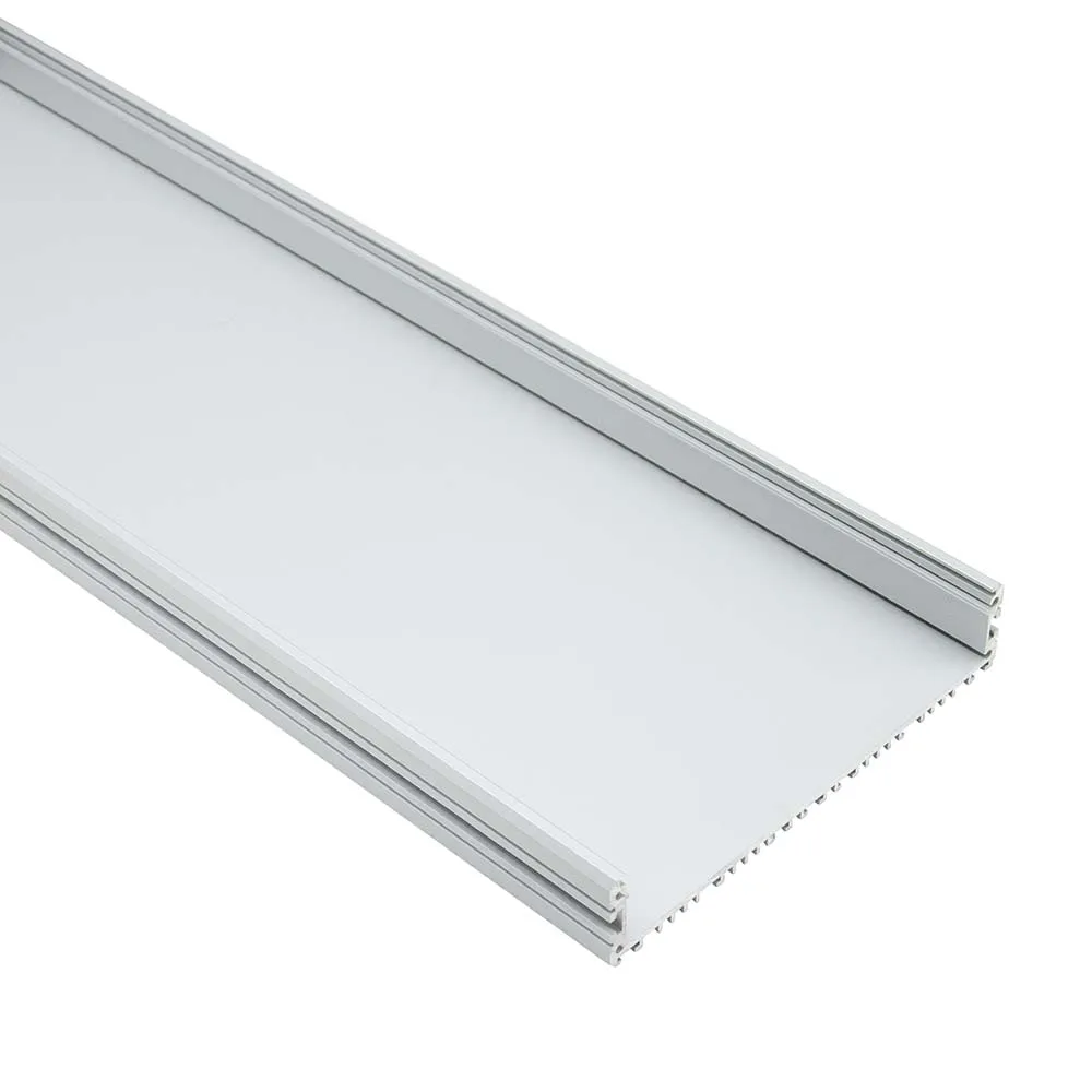 Широкий светодиодный экструзионный канал из алюминиевого профиля для светодиодной ленты