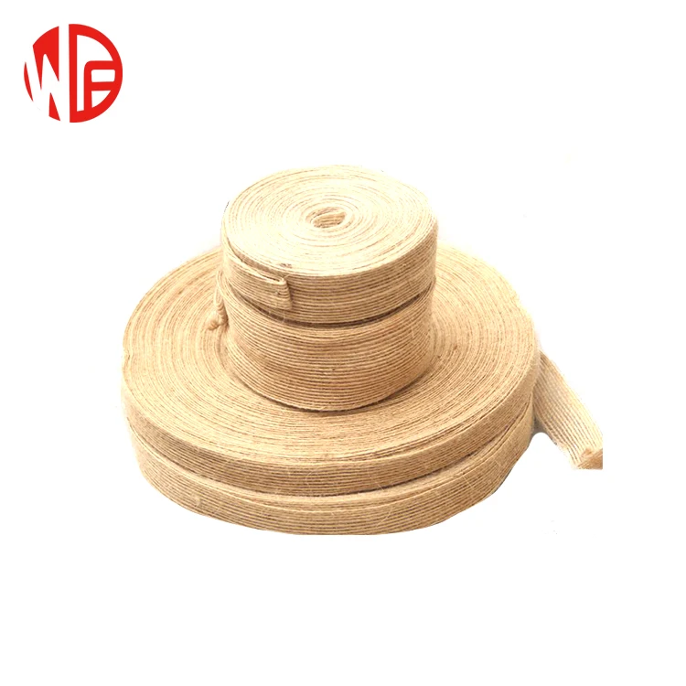 High-Quality Jute Roll Hemp Belt Ribbon Jute Cloth Roll Fabric Jute-Cloth-Price