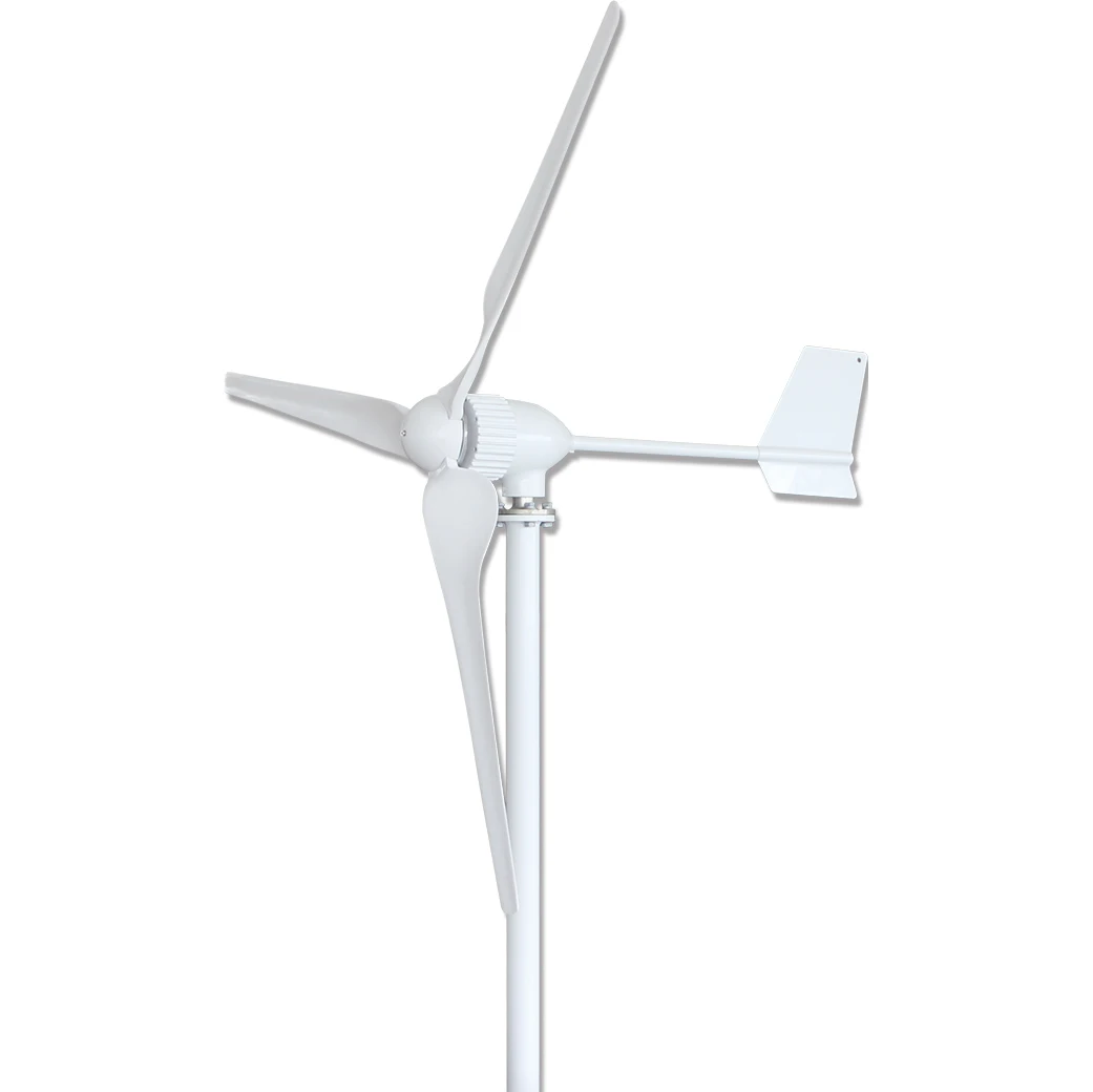 Manufacturer Good Price Horizontal Axis 1kw Wind Turbine 24/48v Wind Generator for Home Use Hot Sale