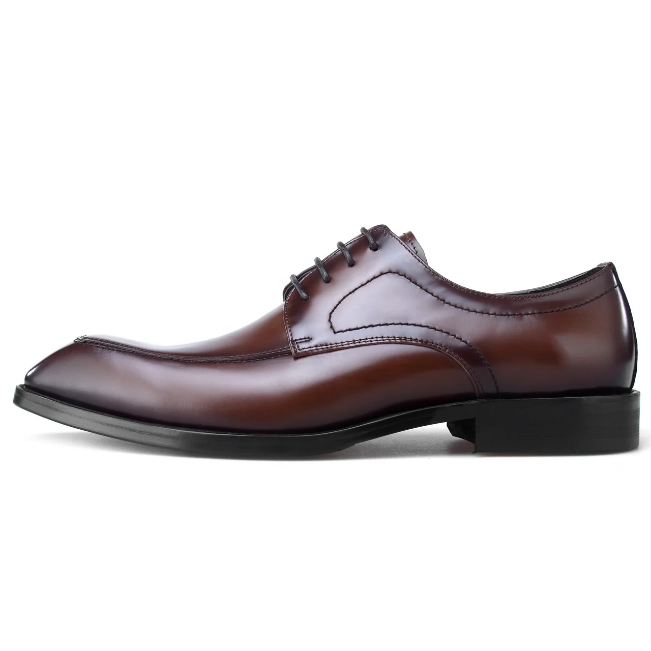 
Cow Leather Upper Anti-slip Rubber Outsole Not Grind Feet Shoe Leather Men Casual Formal Shoes 