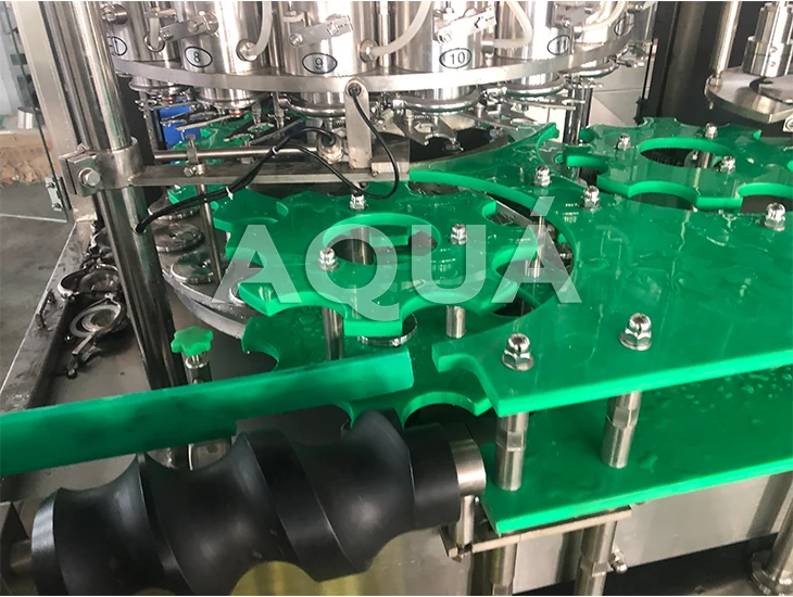 Automatic Small Beer Canning Machine / Beer Can Filling Sealing Machine