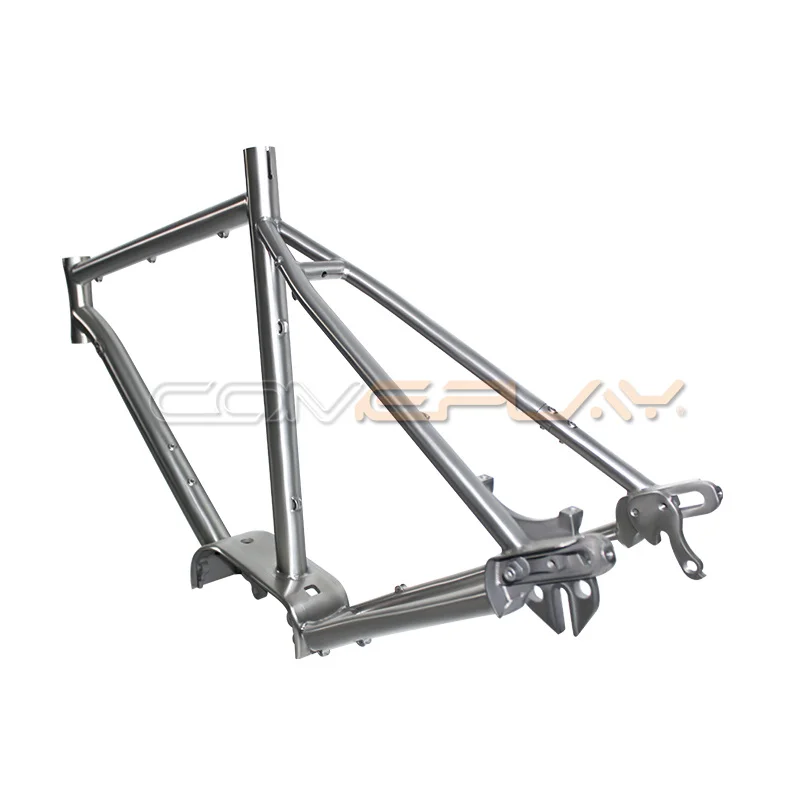 Wholesale Titanium E-Bike Frame Lightweight for Road Bicycles with BSA BB