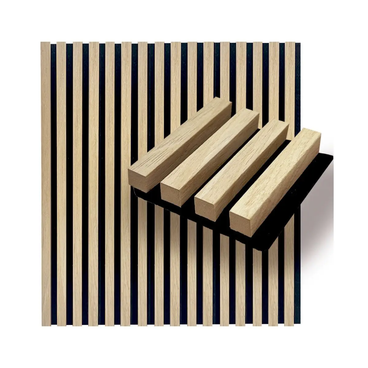 Jiuyixing 22mm Thickness Fashion Pattern  Sound-Absorbing Board Wall 3D Model Design Acoustic Panel Popular In Turkey