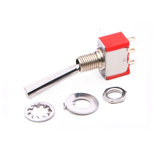 ON ON SPDT 2/3 Position 3 Pin Long Flat Handle latching Toggle Switch For Model Airplane