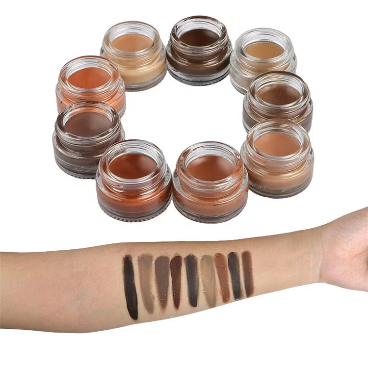 Wholesale Waterproof Long Lasting Eyebrow Gel Makeup Brow Pomade Private Label