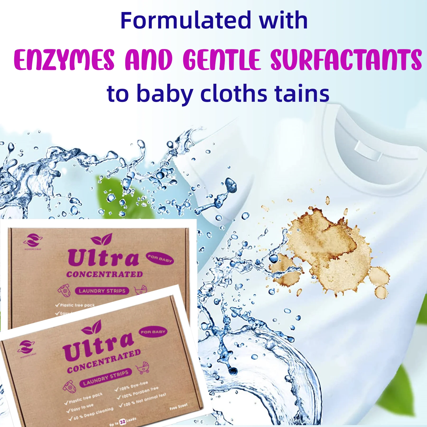 Eco-Friendly High Quality Low Cost Factory Direct Sale Plant Based Laundry Detergent Sheets Sheet Laundry With High Quality