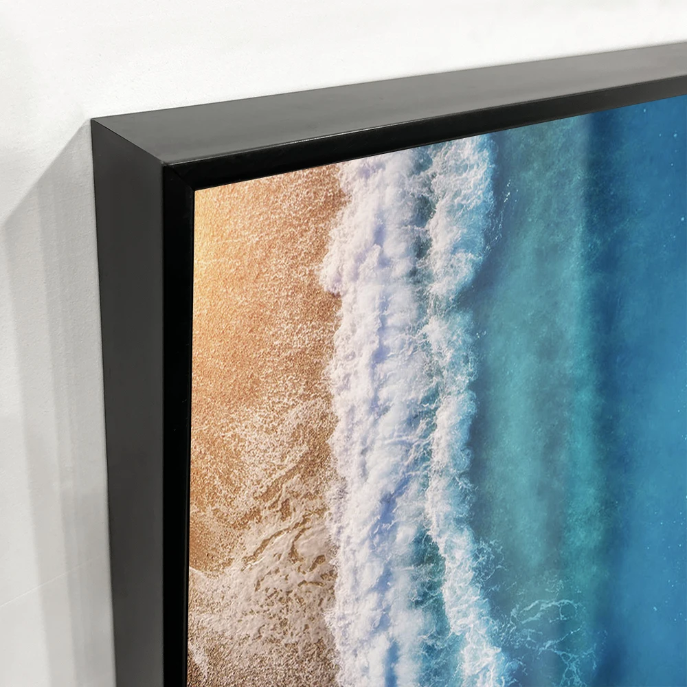 Hot Sell Luxury Fashion Landscape Seascape Acrylic Prints Art Metal Frame Painting Canvas Painting Wall Art for Bedroom