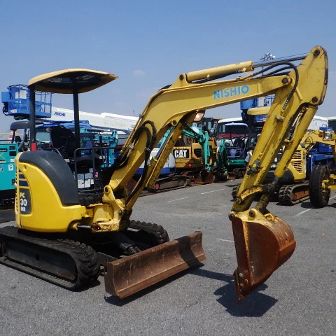 Дешевая продажа Подержанный мини-экскаватор Komatsu PC55MR 5.5Ton японский PC56-7 использованный экскаватор для продажи