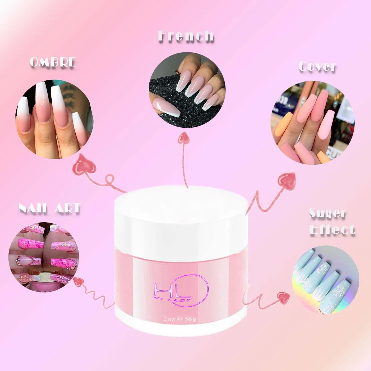 Wholesale Acrylic Powder nude color And Liquid Acrylic Powder Profesional Alta Calidad Acrylic Powder For Nails Salon