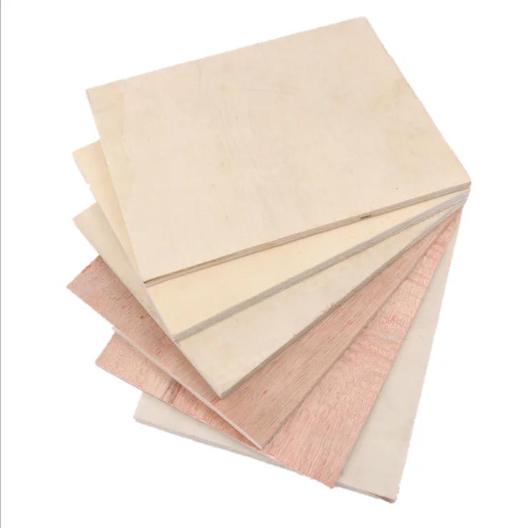 Plywood birch okoume  pine Bleached poplar and in customize thickness 9mm 12mm 15mm 18mm 25mm