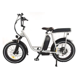 Latest 48V 500w Motor Fast Electric Mountain Bikes /Electric Bike Full Suspension Fat Tire Electric Bike