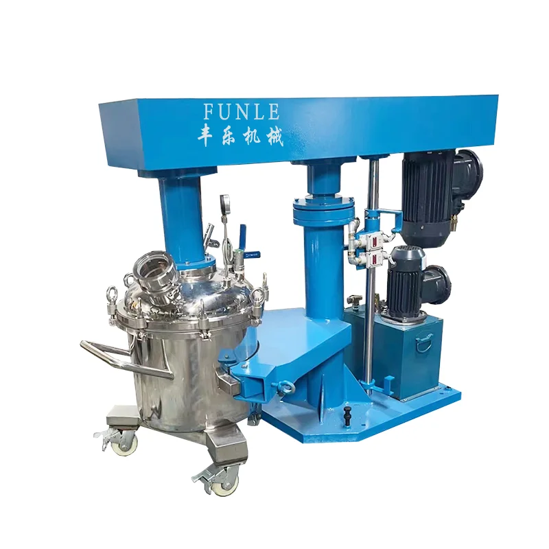 Factory sales Vacuum hydraulic lifting high-speed disperser for Chemical paint coatings paints