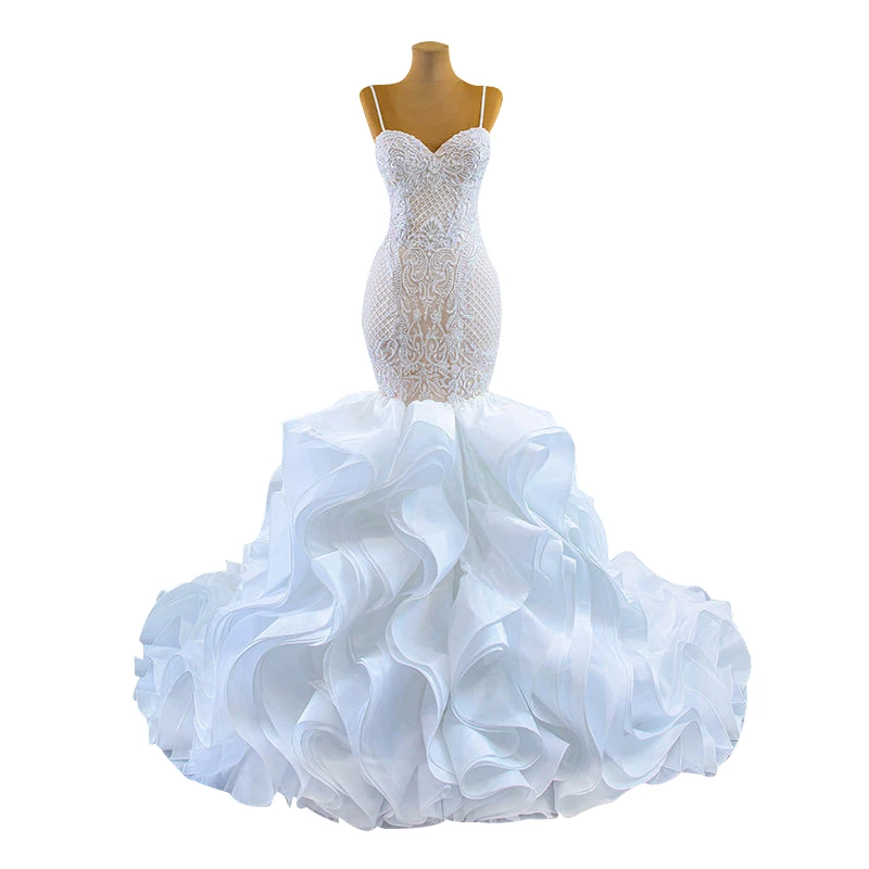 2023 Wholesale Low Price Bridal Dress Mermaid Sexy Bridal Wedding Gowns