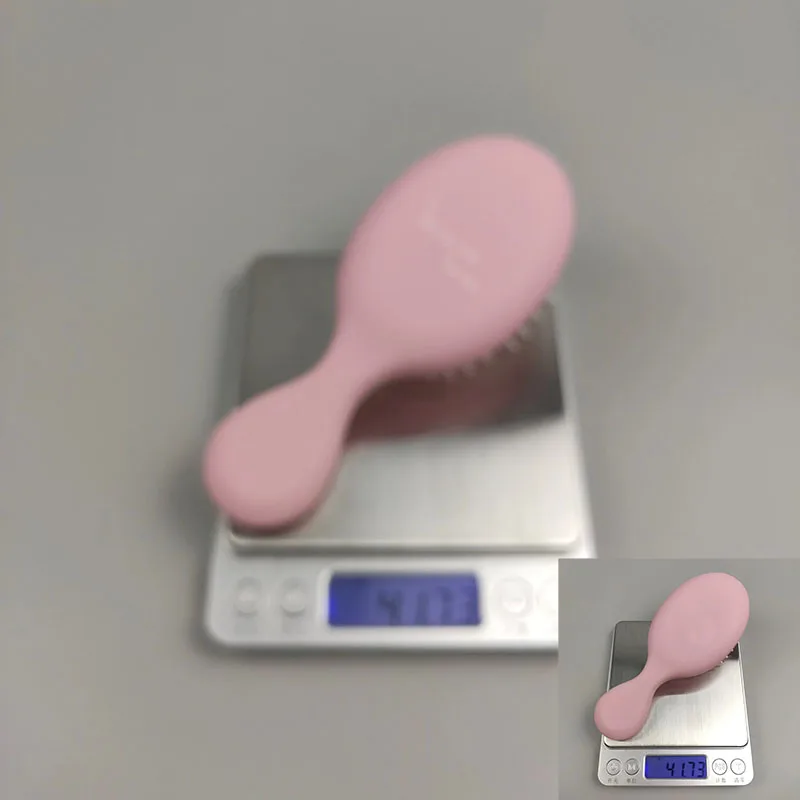 New Arrivals Hot Sell 2022 New  Cushion Pink Elastic hand Paint Hair Brush for Girls and women Exclusive