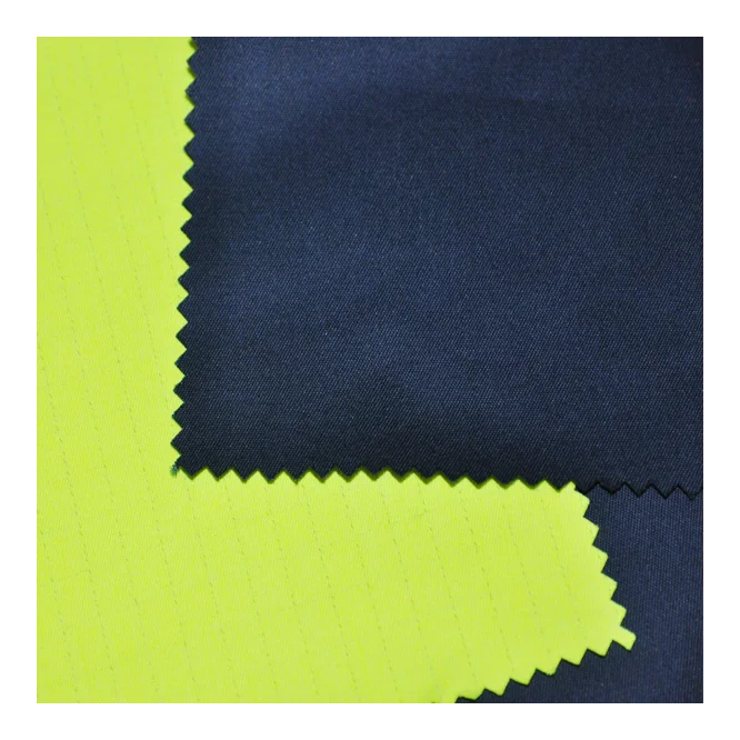 
popular fire retardant modacrylic protex fabric for yellow safety reflective jacket 