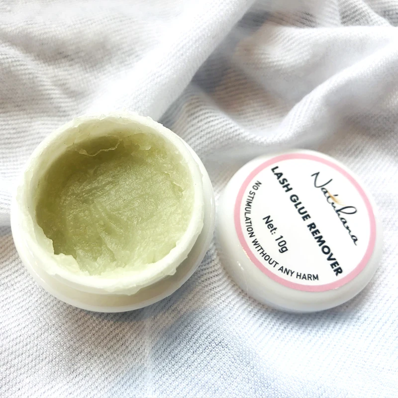 
NATUHANA Cream Lash Eyelash Extensions Remover Cream Lash Protein Glue Remover For Eyelash Extension 