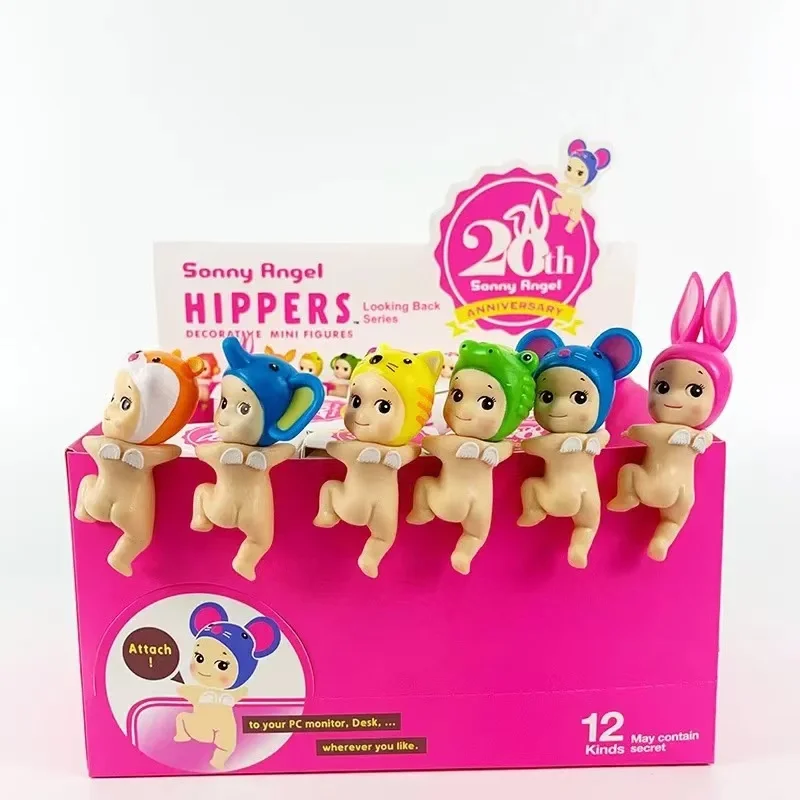 Sonny Angel Blind Box 20th Anniversary hippers looking back Anime Figures Ornaments Dolls Fans Children Birthday Gifts