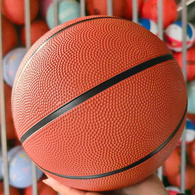 Cheap rubber basketball Manufacturer Size 1 2 3 4 5 6 7 Custom logo basketball ball  for indoor and outdoor