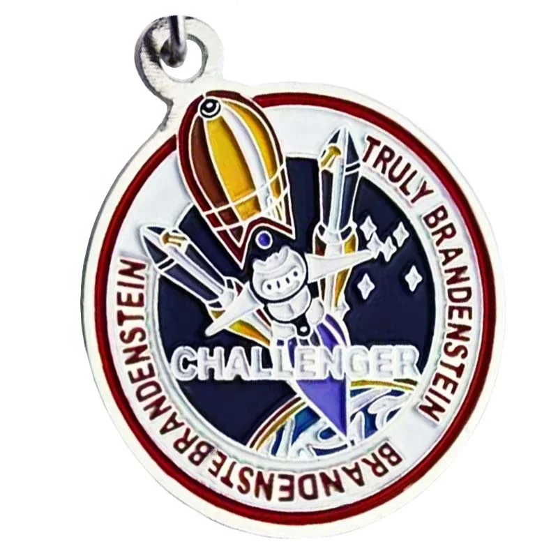 Custom Soft Enamel Sports Metal Medals 5K Running Finisher Race 3D Sculpture Medallions