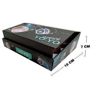 Customization Factory Direct Iron Cool 2A YOYO Ball LED Magic Colorful Toys For Kids Educational Toys