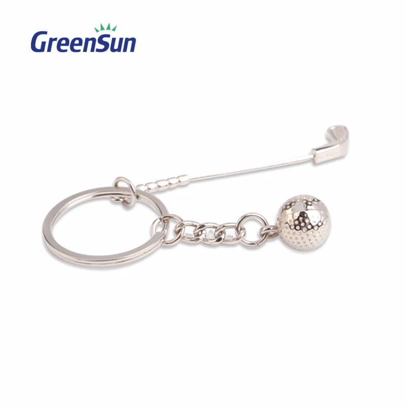 Fashion Promotional Unisex Metal Tool Badminton Sports Funny Keychain Key Chain