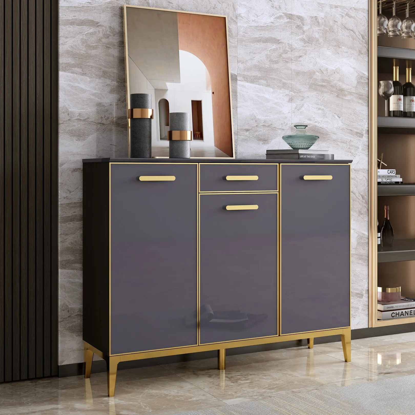 Шкаф для обуви, подсветка для прихожей, роскошная входная дверь, современный шкаф для хранения, шкаф для прихожей и дома