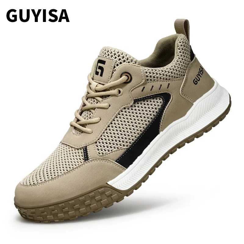 GUYISA Breathable safety shoes manufacturers direct European standard steel toe safety shoes