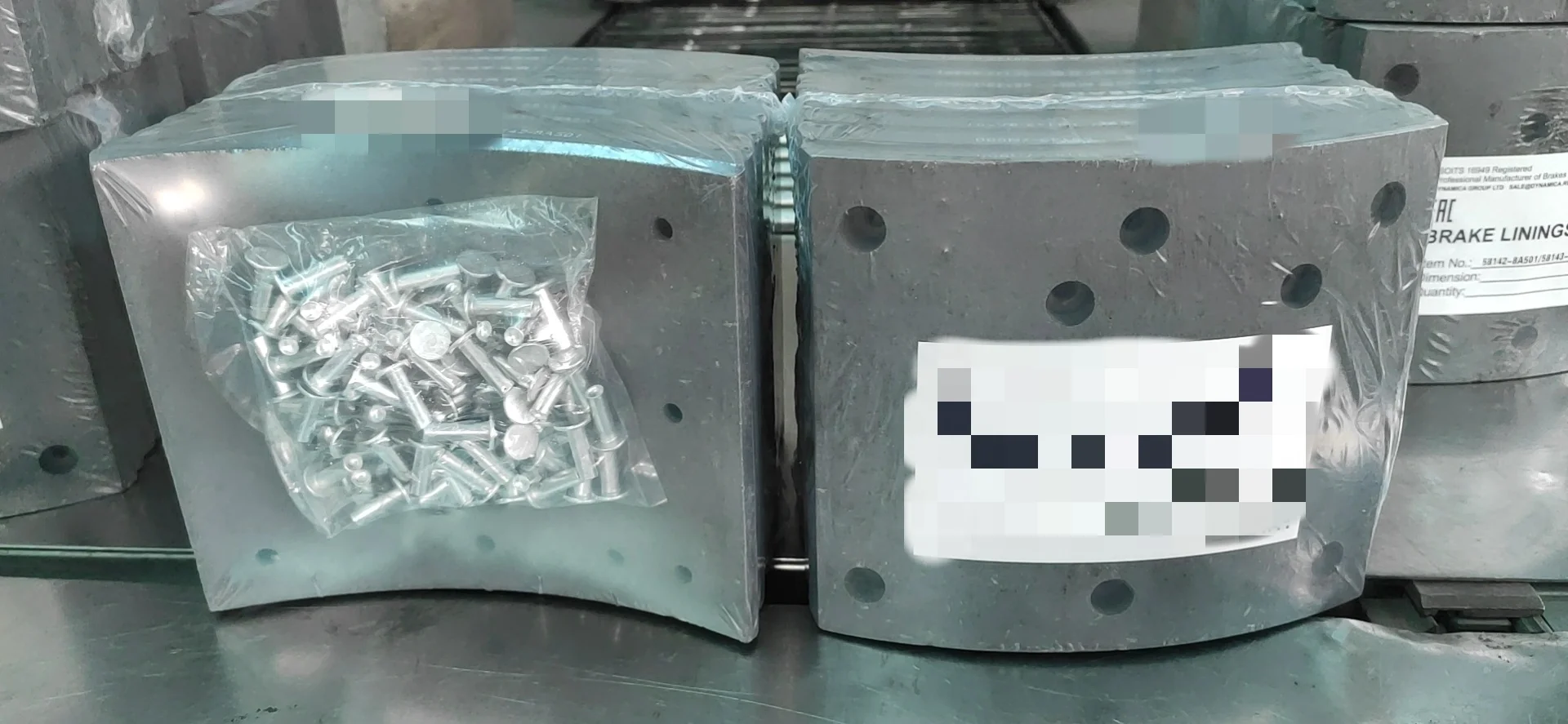 Factory  Truck Spare Parts Brake Linings 58143-7H900/ 58142-8A501  for JAC heavy truck