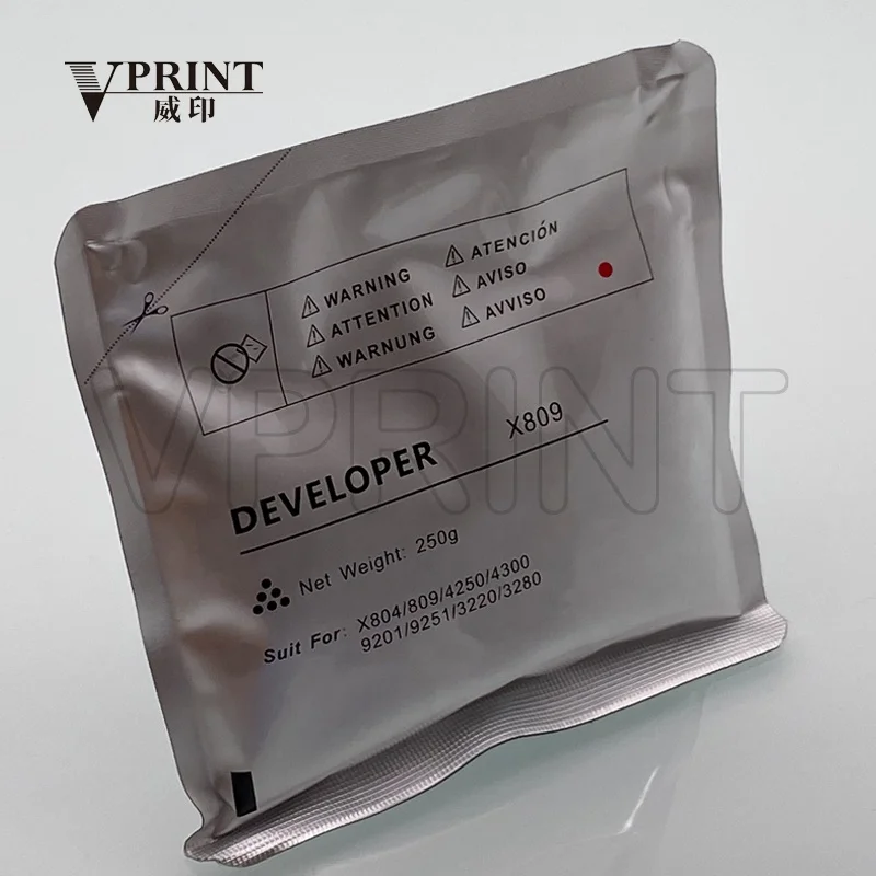 Compatible NEW Black Cayn Magenta Yellow Developer X809 for Samsung X4250 X4300 SCX 9201 9251 3220 3280 Printer Spare Parts